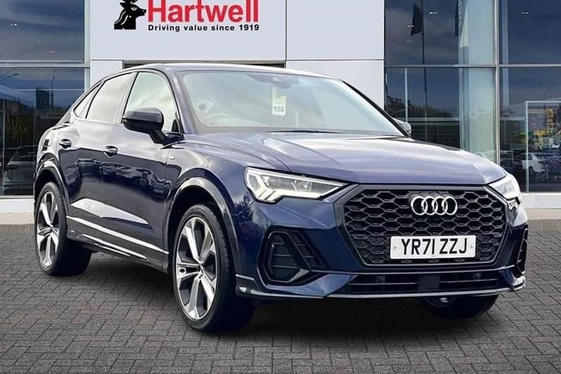 Fsh navarra blue Used 2021 Audi Q3 Sportback Black Edition SUV | £24,999 (Fair price) - Image 1/1
