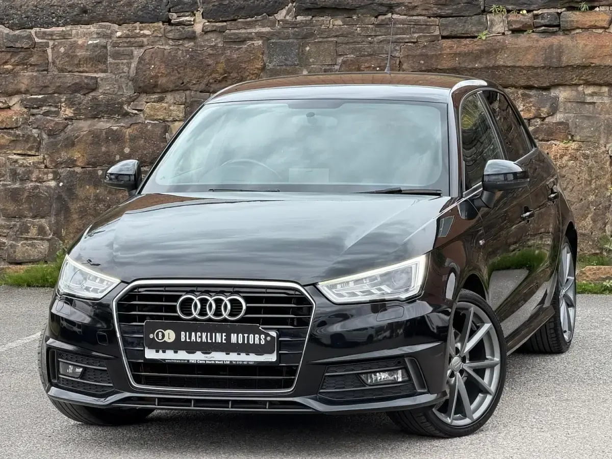 Used Audi A1 Sportback S-Line 125 HP (91 kW) 2016 Black Hatchback