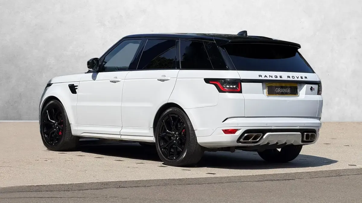Used Land Rover Range Rover Sport SVR 575 HP (422 kW) 2021 White SUV