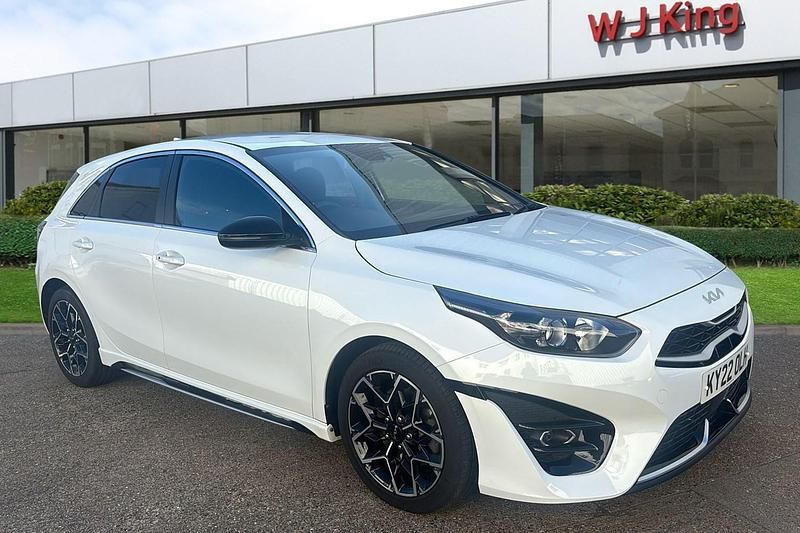 Fusion white Used 2022 Kia Ceed GT GT-Line Hatchback | £17,065 (Fair price) - Image 1/3