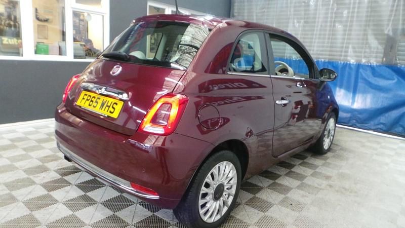 Used Fiat 500 Lounge 105 HP (77 kW) 2015 Red Hatchback