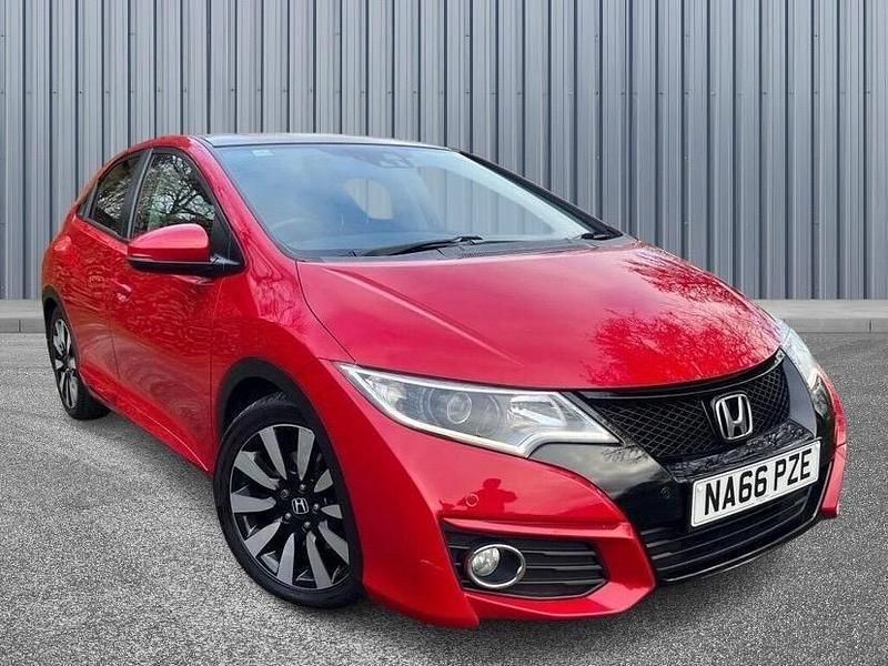 Used Honda Civic SR 2016 Red Hatchback