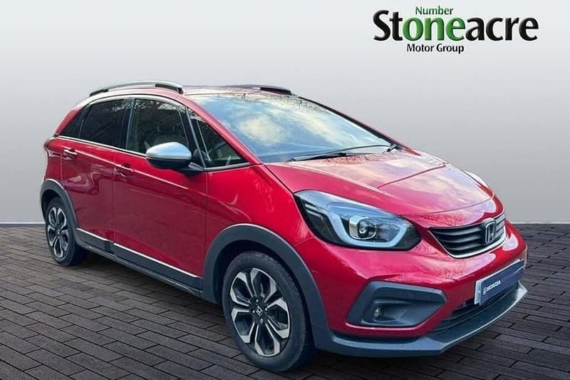 Red Used 2021 Honda Jazz Hybrid Hatchback | £16,499 (Fair price) - Image 1/1