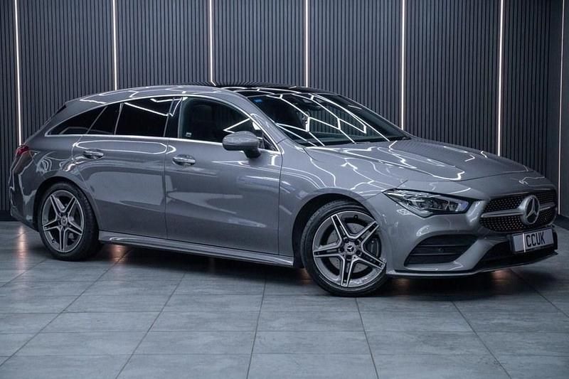 Grey Used 2020 Mercedes CLA220 Shooting Brake AMG line Estate | £18,490 (Fair price) - Image 1/4