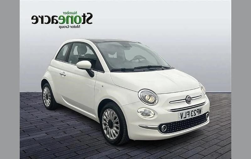 White Used 2023 Fiat 500 Hatchback | £9,895 (Fair price) - Image 1/4