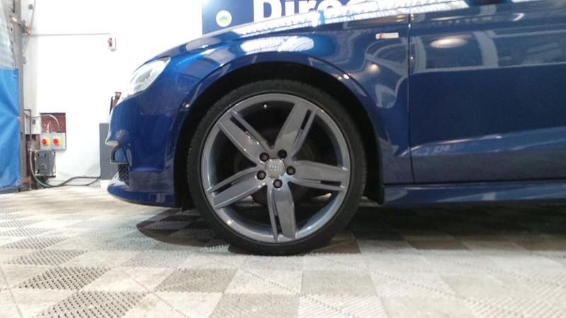 Used Audi A3 S-Line 150 HP (110 kW) 2015 Blue Sedan