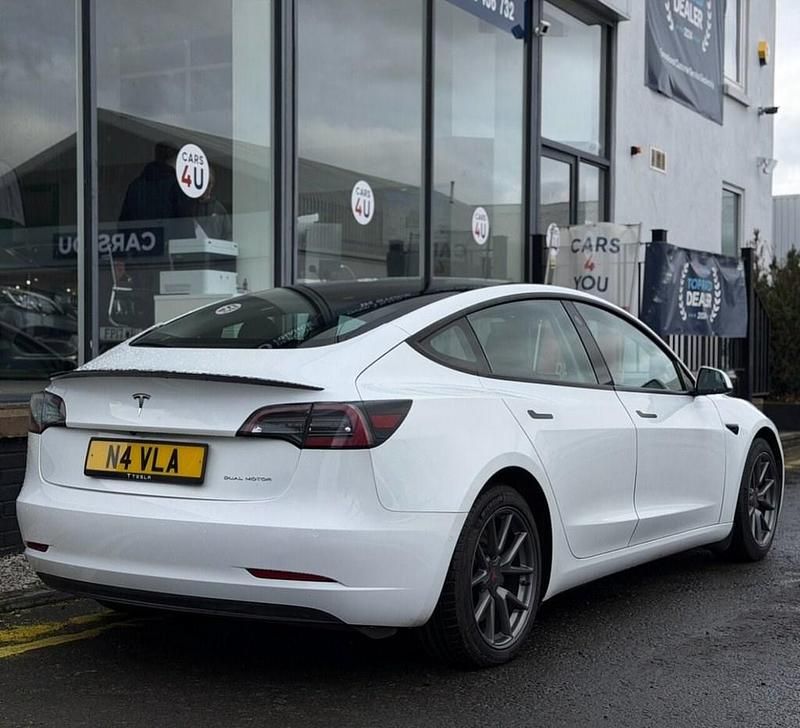 Used Tesla Model 3 Long Range AWD 366 kW (498 HP) 2020 White Sedan
