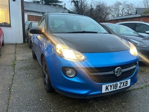 Blue Used 2018 Vauxhall Adam Hatchback | £8,750 (Fair price) - Image 1/1