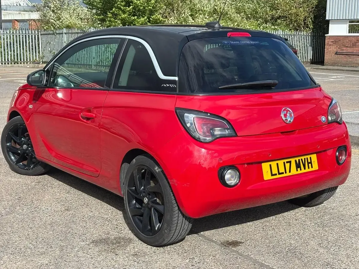 Used Vauxhall Adam Slam 100 HP (73 kW) 2017 Red Hatchback