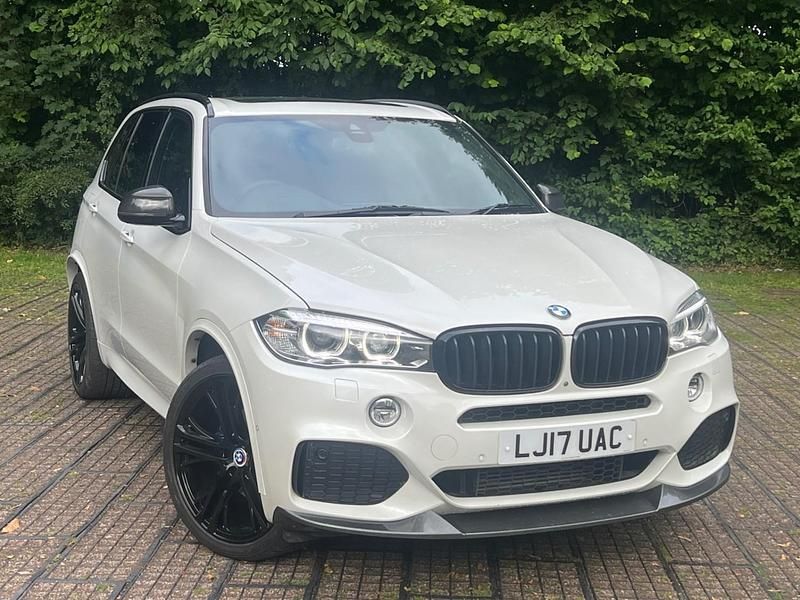 White Used 2017 BMW X5 M Sport SUV | £25,990 (Fair price) - Image 1/4