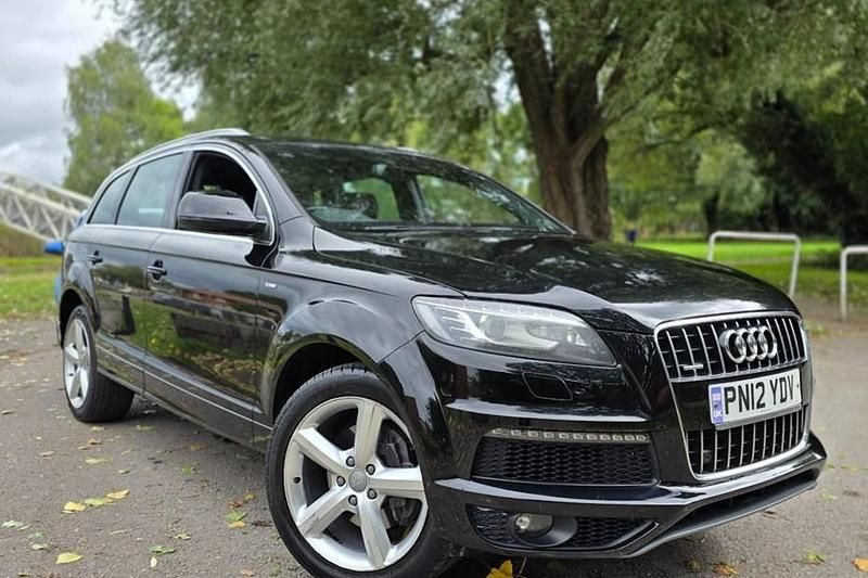Black Used 2012 Audi Q7 S-Line SUV | £8,499 (Good price) - Image 1/1