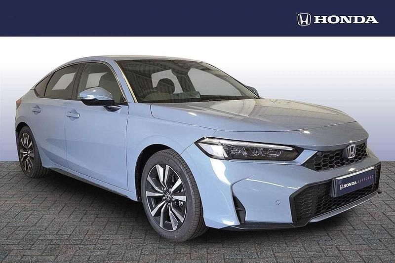 Ny Honda Civic Elegance 2026 Grå Halvkombi