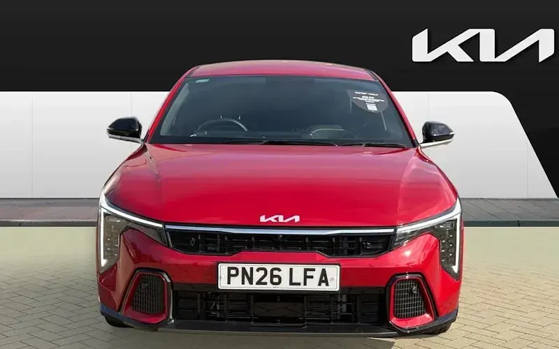 New Kia K4 GT-Line 114 HP (83 kW) 2026 Red Hatchback