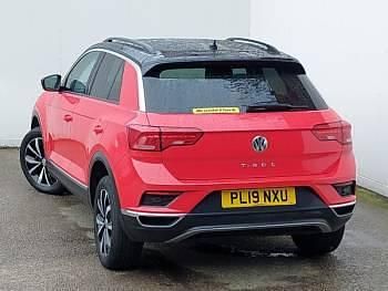 Used VW T-Roc Design 150 HP (110 kW) 2019 Red SUV