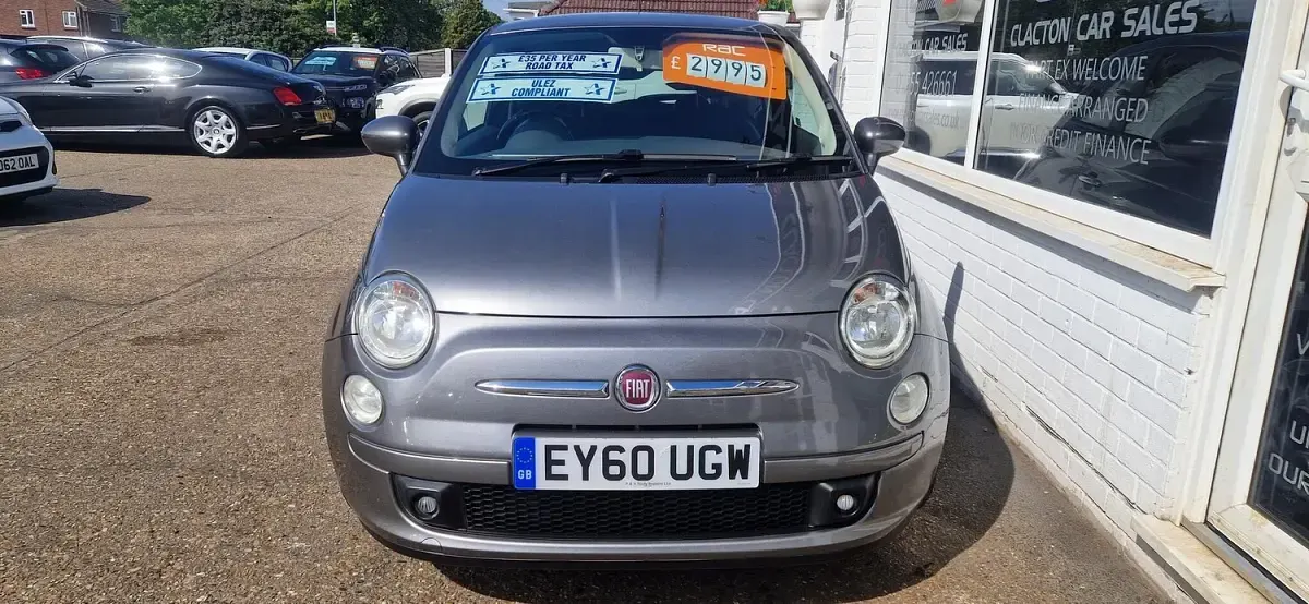 Used Fiat 500 S 69 HP (50 kW) 2010 Grey Hatchback