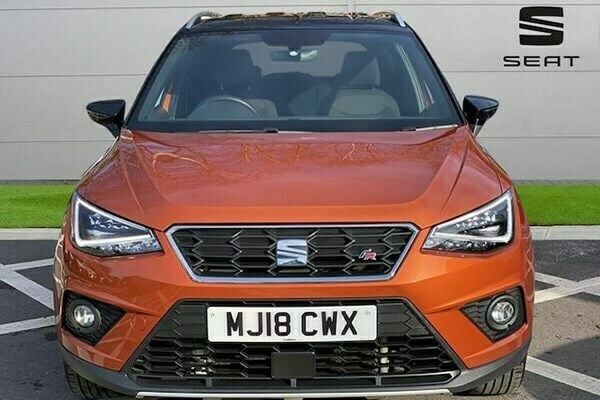 Orange Used 2017 Seat Arona FR SUV | £11,374 (Fair price) - Image 1/4