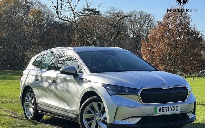 Silver Used 2021 Skoda Enyaq iV Suite SUV | £17,990 (Fair price) - Image 1/3