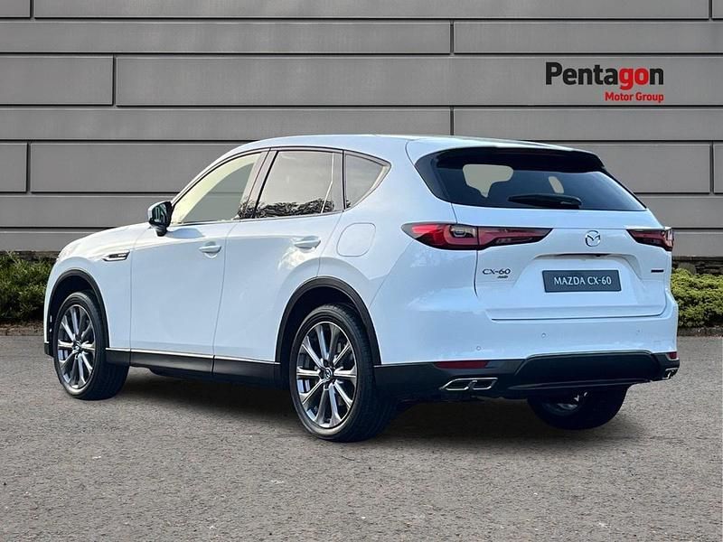 Used Mazda CX-60 Exclusive-Line 2024 White SUV