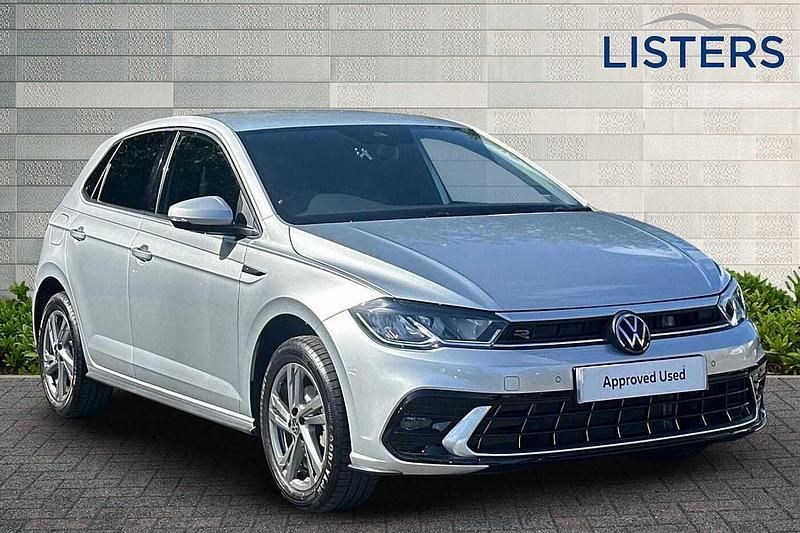 Reflex silver Used 2024 VW Polo R-line Hatchback | £21,890 (A bit pricey) - Image 1/4