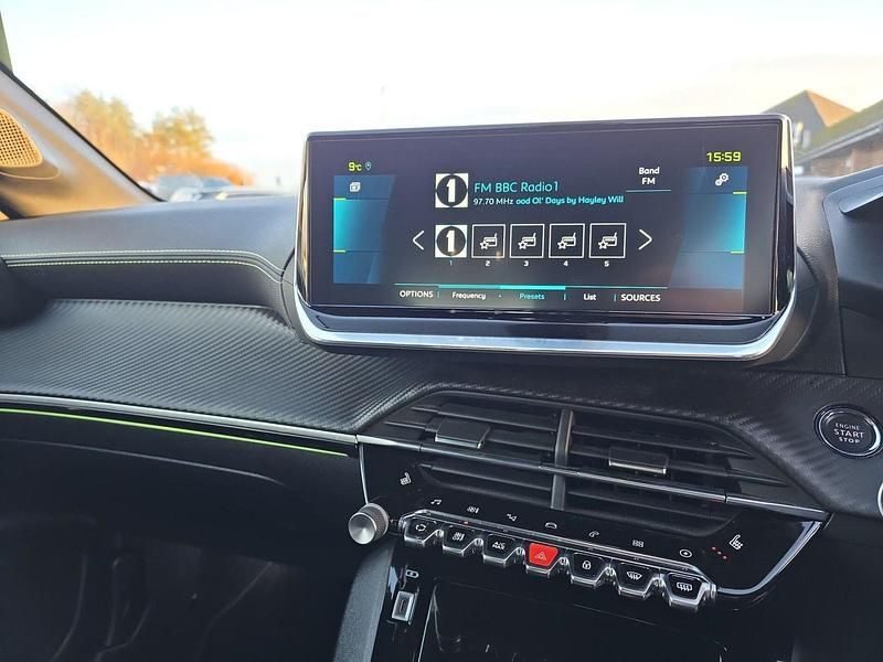 Used Peugeot e-208 Premium 100 kW (136 HP) 2021 Grey Hatchback