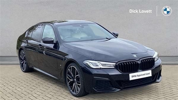 Black Used 2020 BMW 530 M Sport Sedan | £27,222 (Expensive) - Image 1/4