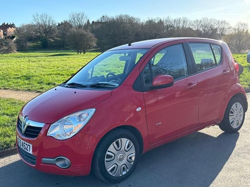 Used Vauxhall Agila Club 2010 Red MPV