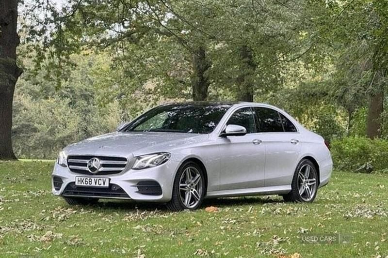 Silver Used 2018 Mercedes E350 AMG Line Premium Sedan | £22,250 (Fair price) - Image 1/1