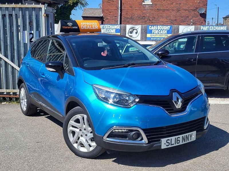 Begagnad Renault Captur Dynamique 2016 Blå SUV