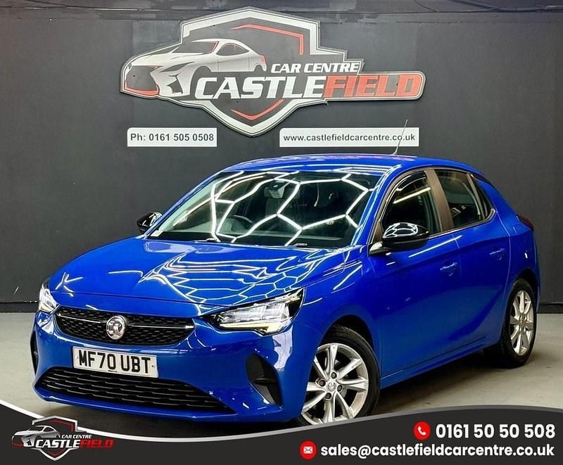 Used Vauxhall Corsa S 102 HP (75 kW) 2020 Blue Hatchback