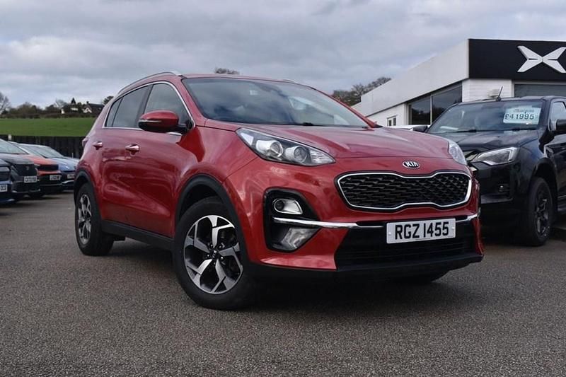 Used Kia Sportage 134 HP (98 kW) 2020 Red SUV
