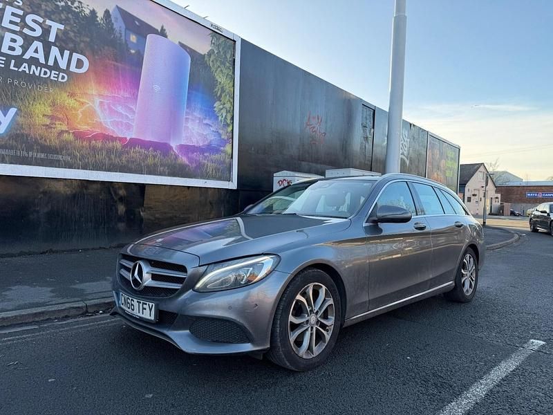 Grey Used 2016 Mercedes C220 Premium Estate | £7,999 (Good price) - Image 1/4