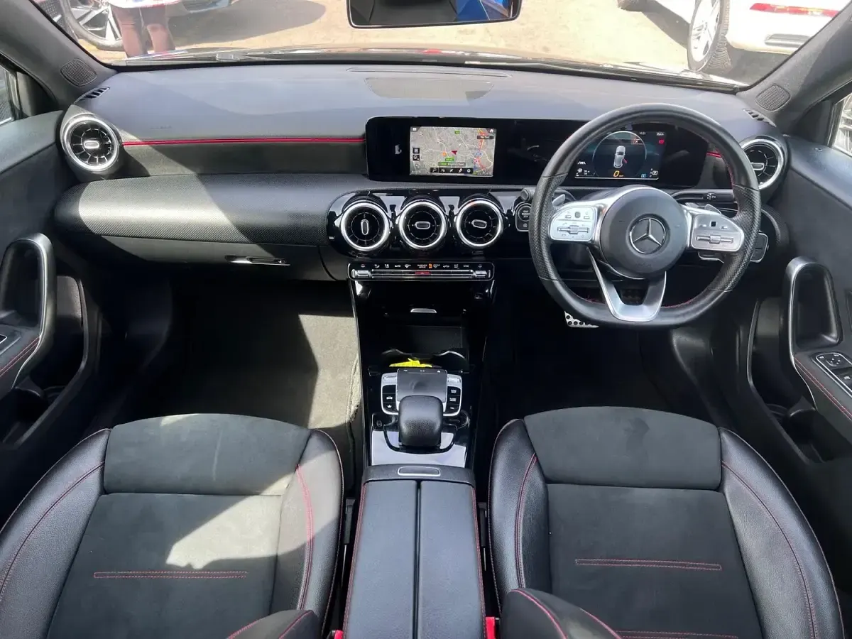 Used Mercedes A200 AMG line 2018 Black Hatchback