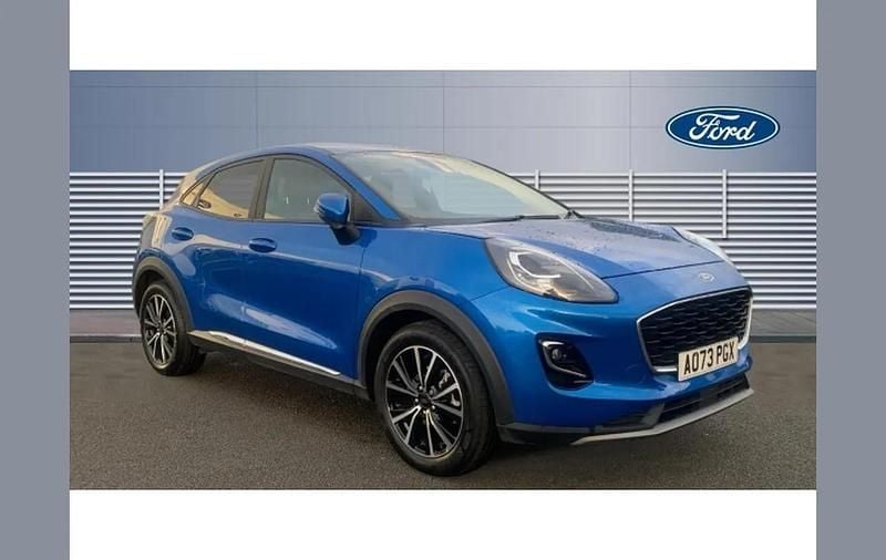 Used Ford Puma Titanium 125 HP (91 kW) 2023 Blue SUV