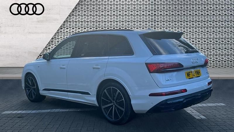 Used Audi Q7 Black Edition 340 HP (250 kW) 2022 White SUV