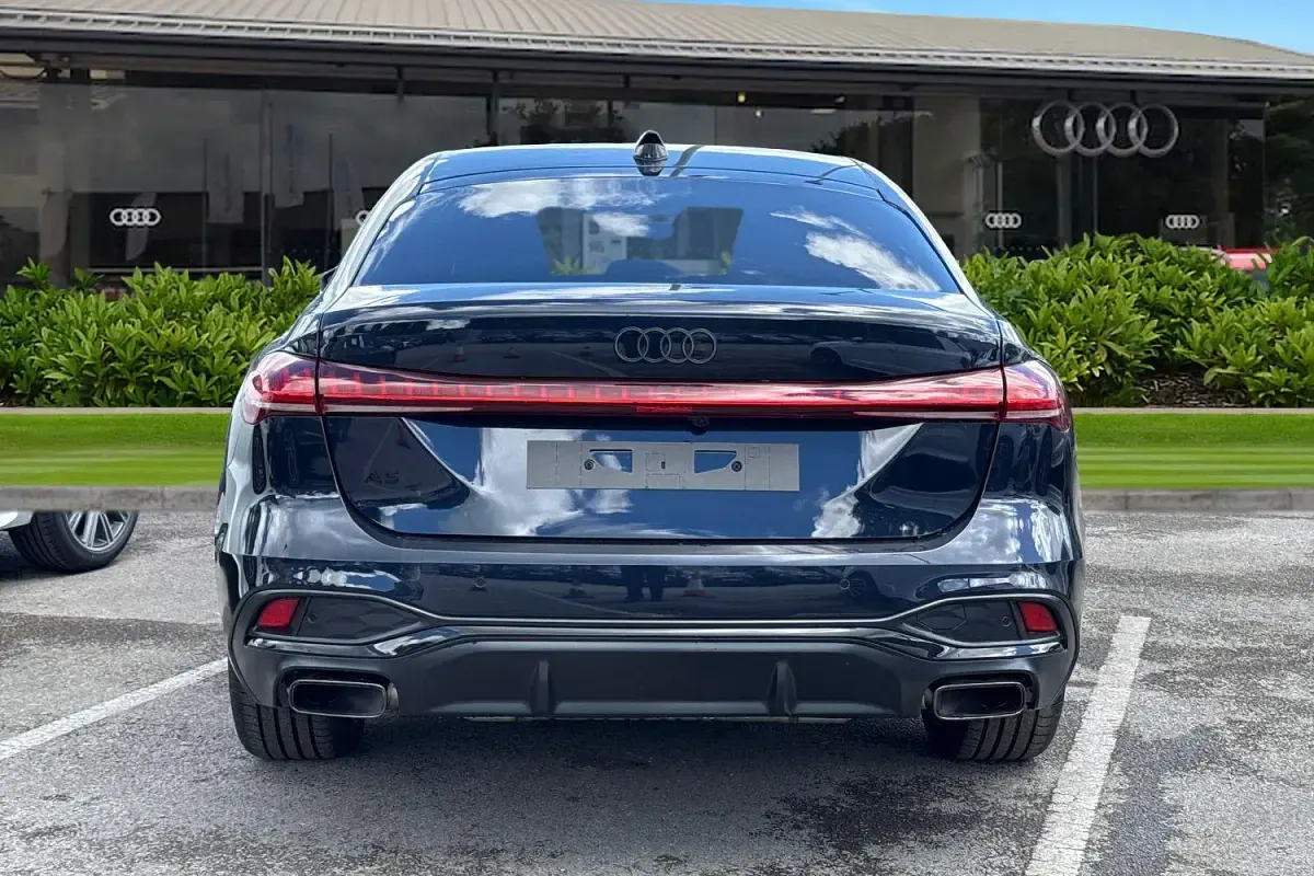 New Audi A5 Black Edition 2026 Blue Hatchback