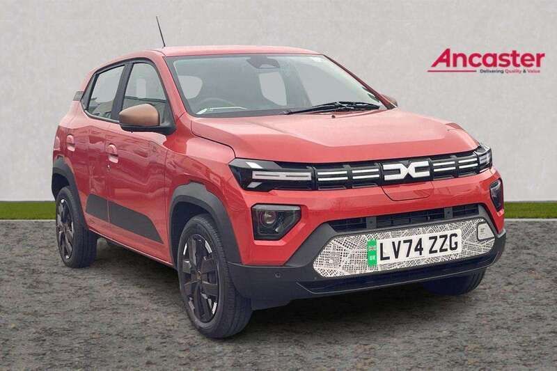Red New 2024 Dacia Spring Extreme Hatchback | £12,500 (Good price) - Image 1/4