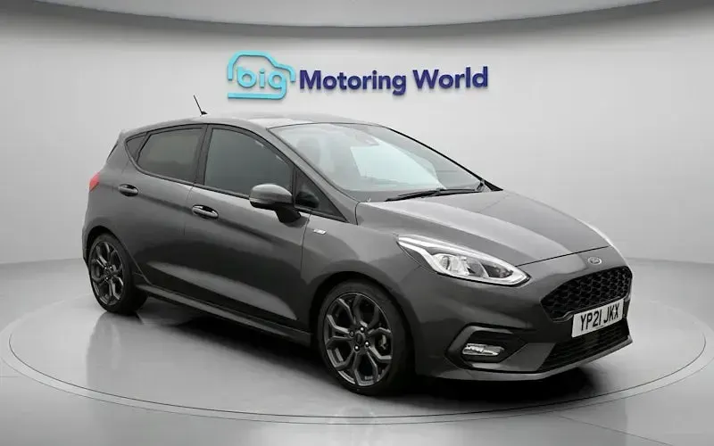 Used Ford Fiesta ST-Line 125 HP (91 kW) 2021 Grey Hatchback