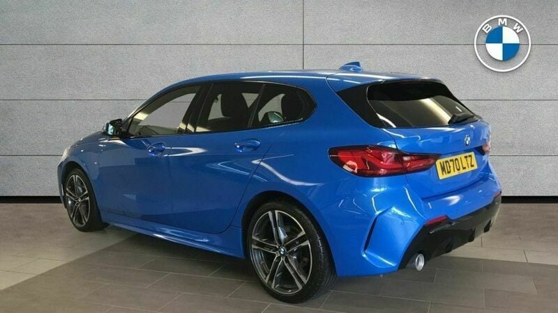Used BMW 116 M Sport 114 HP (83 kW) 2021 Blue Hatchback