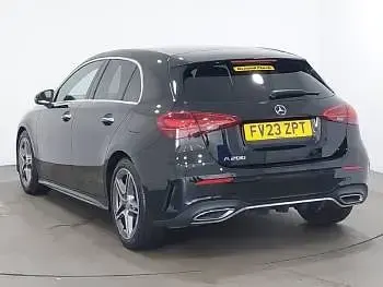 Used Mercedes A200 AMG Line Premium 163 HP (119 kW) 2023 Black Hatchback