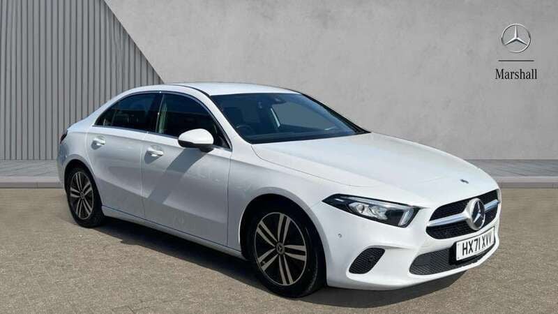 Digital white metallic Used 2021 Mercedes A200 Executive Sedan | £15,934 (Good price) - Image 1/4