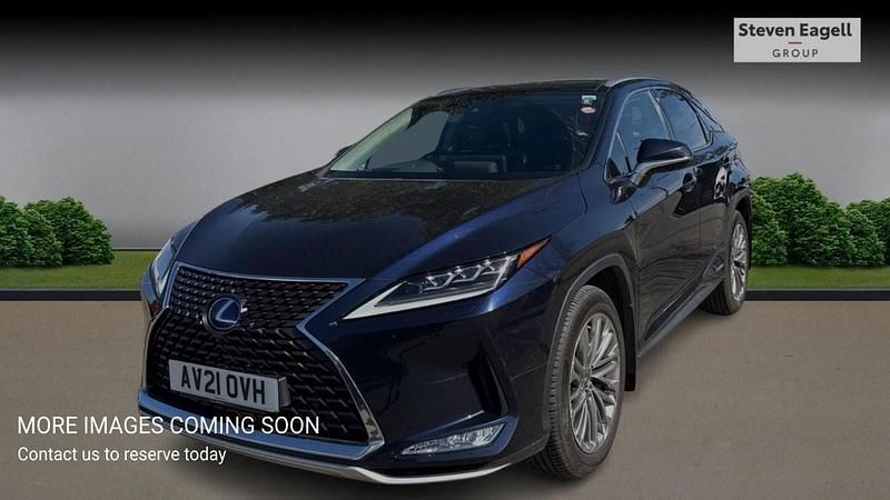 Used Lexus RX450h 2021 Blue SUV