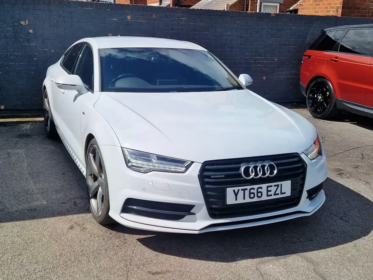 Used Audi A7 Sportback Black Edition 2016 White Hatchback