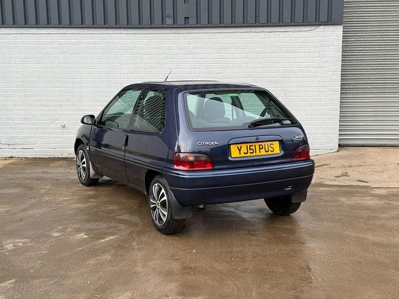 Used Citroën Saxo 2002 Blue Hatchback