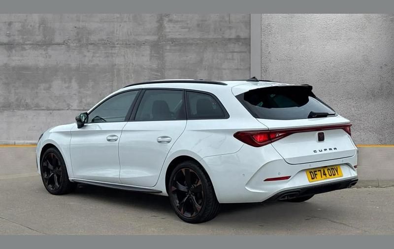 Used Cupra Leon 148 HP (108 kW) 2024 White Estate