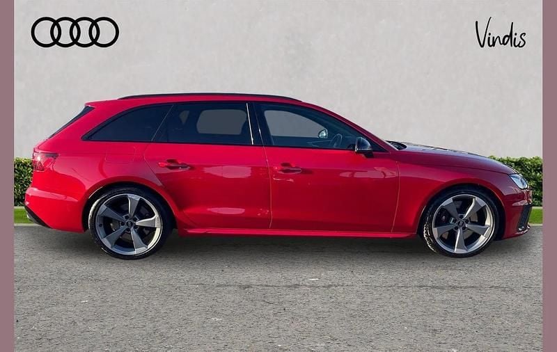 Used Audi S4 Black Edition 341 HP (250 kW) 2020 Red Estate