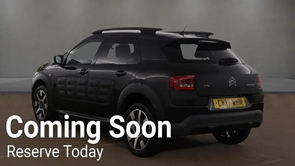 Used Citroën C4 Cactus Flair 80 HP (58 kW) 2017 Black Hatchback