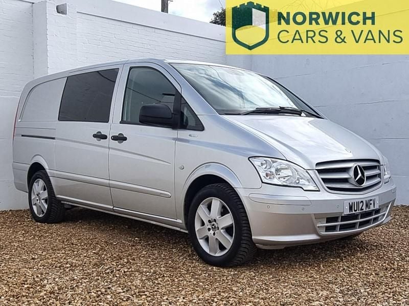 Silver Used 2012 Mercedes Vito MPV | £14,495 - Image 1/4