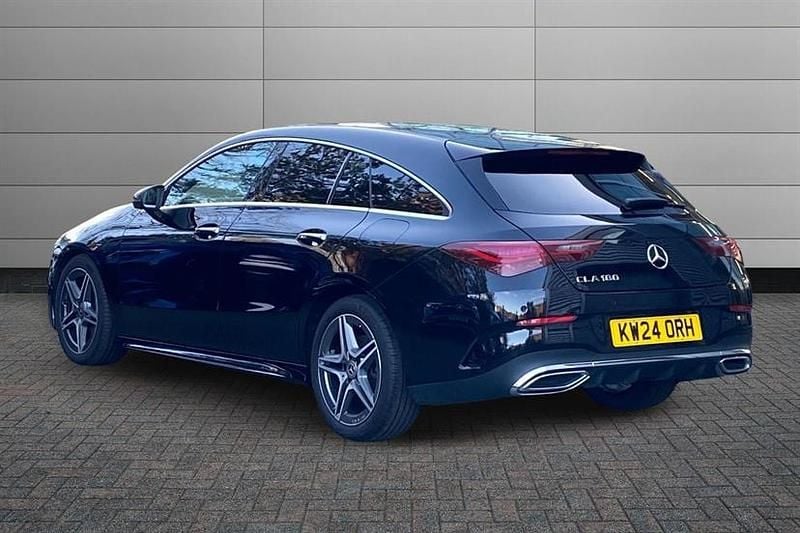 Used Mercedes CLA180 Executive 136 HP (100 kW) 2024 Cosmos black Sedan