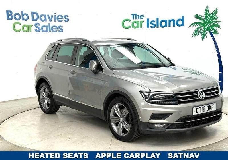 Silver Used 2018 VW Tiguan SEL SUV | £16,150 (Fair price) - Image 1/4