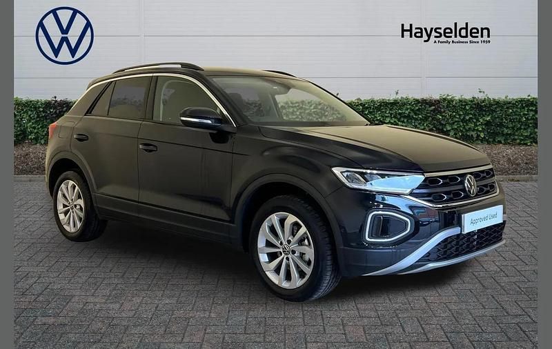Black Used 2025 VW T-Roc Match SUV | £26,885 (Fair price) - Image 1/4